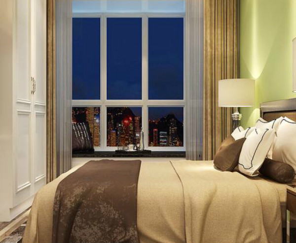 日升装饰 简约风格 大平层 卧室图片来自日升嬛嬛在178平现代简约风格装修的分享