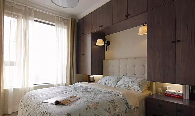 百合湾的 户型 优缺点 问题怎么解 卧室图片来自高度国际装饰宋增会在90平现代简美混搭 的家的分享