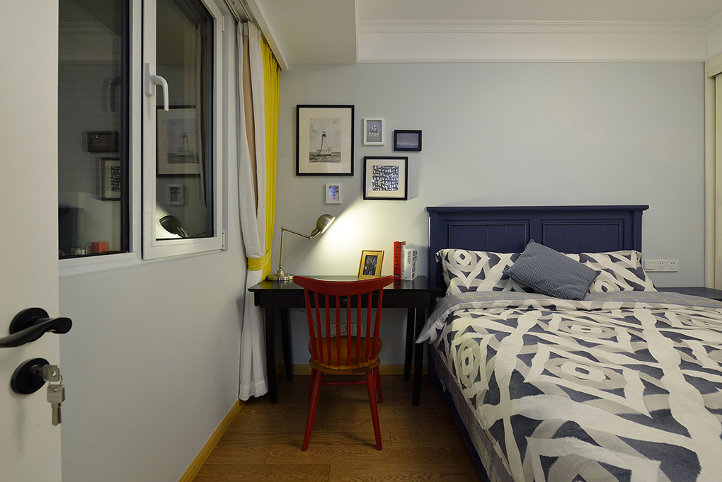三居 混搭 卧室图片来自二十四城装饰重庆分公司在康桥融府的分享