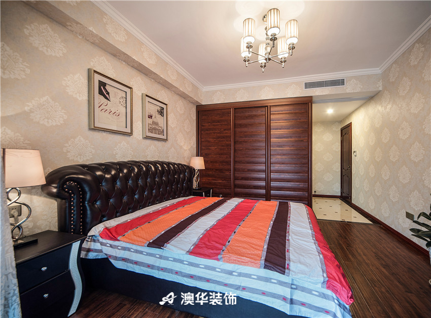 简约 欧式 简欧 卧室图片来自澳华装饰-郭蕾在长江紫都--优雅简欧，缱绻温柔的分享