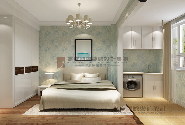 简约 欧式 田园 混搭 白领 收纳 旧房改造 80后 小资 卧室图片来自杭州高度国际装饰设计在青秀城-89平方现代简约风格的分享