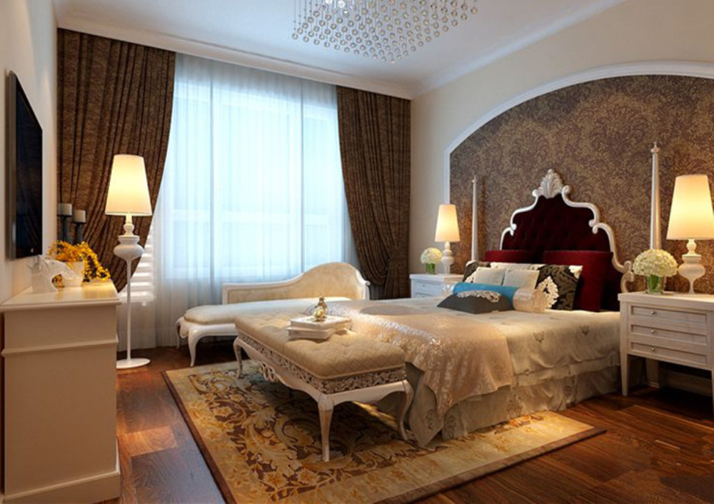 简约 欧式 别墅 卧室图片来自合肥实创装饰李东风在简欧风格装修的分享