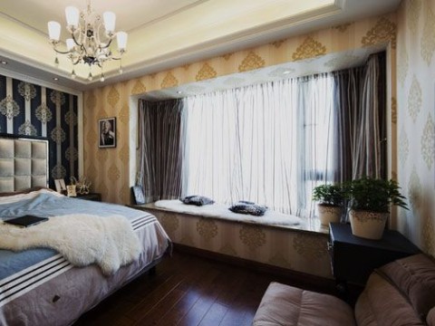 后现代 卧室图片来自玉玲珑装饰在后现代风格的新家的分享