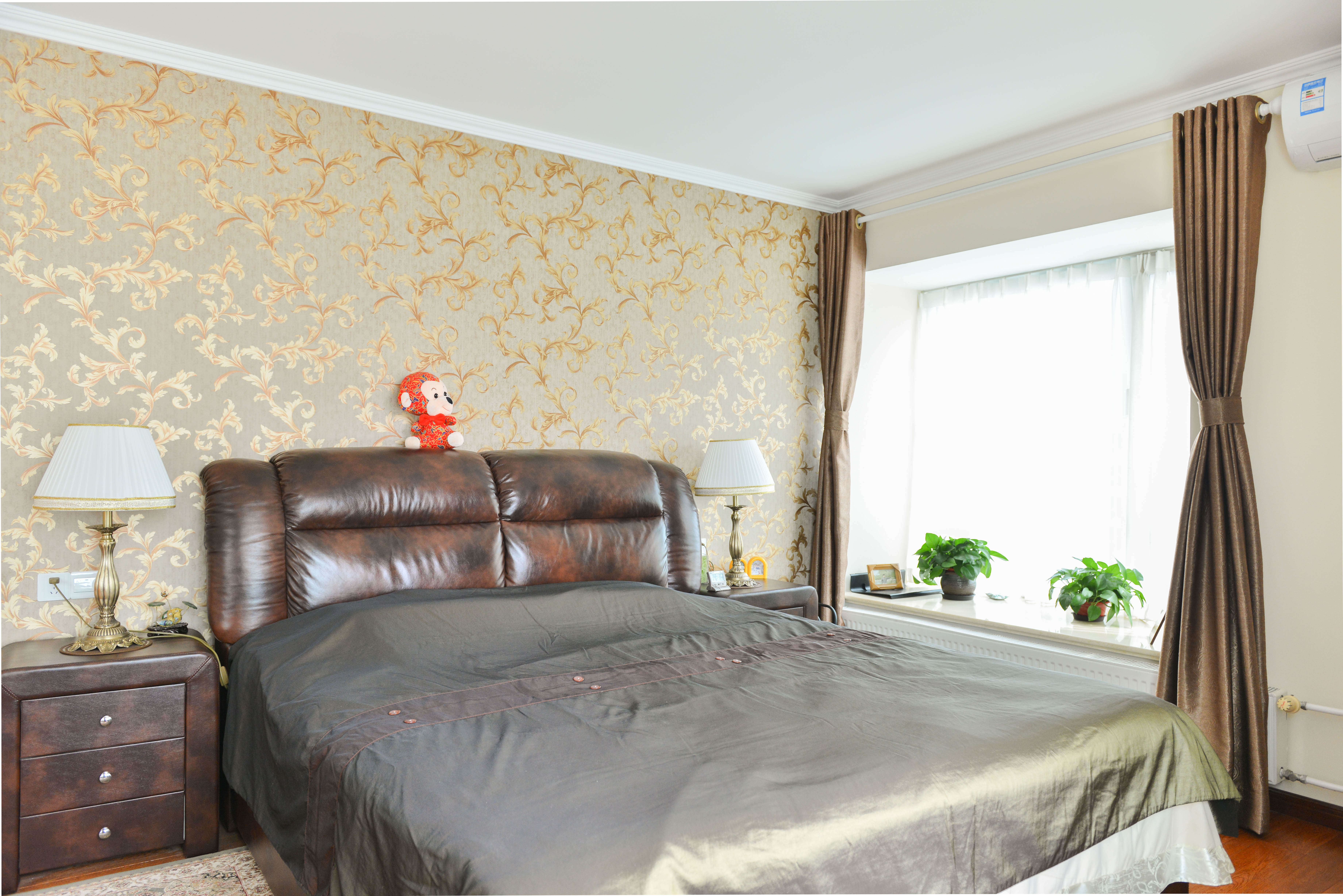卧室图片来自今朝装饰张智慧在176平简约美式风格的分享