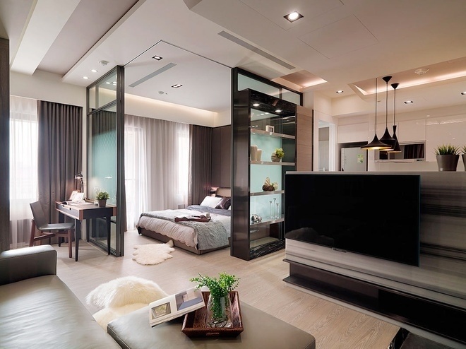 一居 单身公寓 80后 重庆装饰 客厅图片来自二十四城装饰重庆分公司在亚太商谷-2的分享