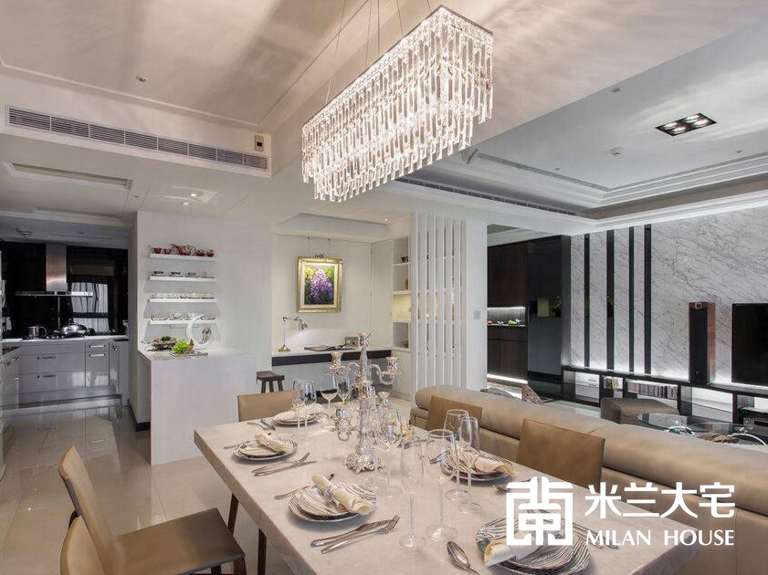 混搭 二居 收纳 餐厅图片来自米兰大宅设计会所在精湛混搭二居的分享