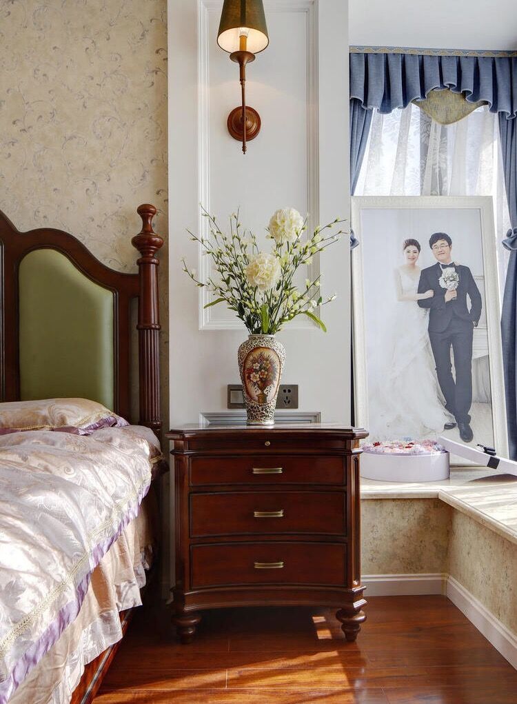 三居 80后 古典 南国中心 130平 嘉年华装饰 优雅家居 卧室图片来自武汉嘉年华装饰在自由与和谐的古典风的分享