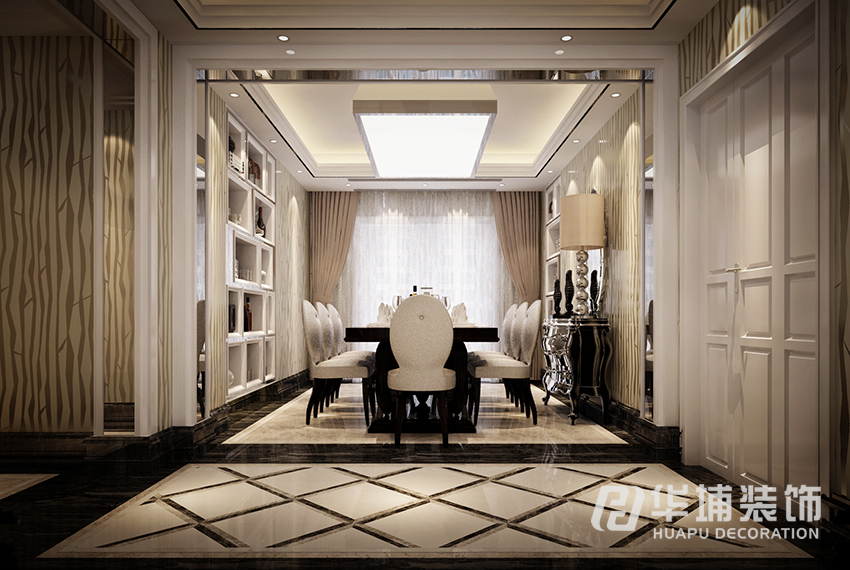 后现代 混搭 白领 80后 餐厅图片来自上海华埔装饰-laird在康平苑130平后现代混搭风的分享
