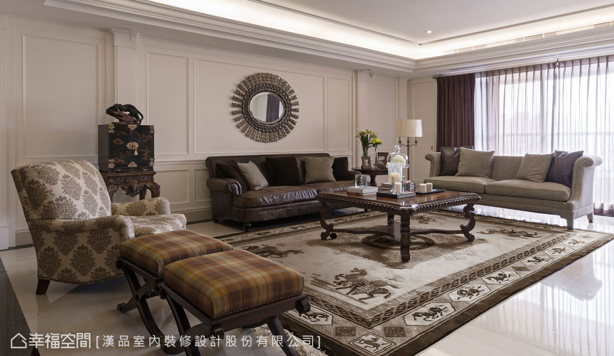 四房 简约 美式 收纳 客厅图片来自幸福空间在330平美式古典风格的分享