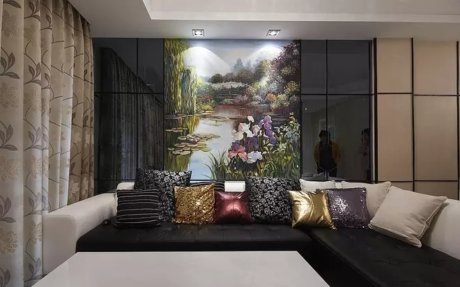 现代风格 白领 二手房翻新 收纳 客厅图片来自上海实创-装修设计效果图在76平现代简约 三室两厅的分享