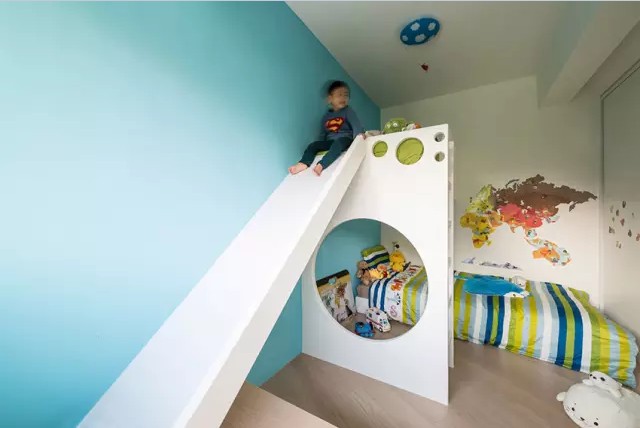 简约 旧房改造 儿童房图片来自实创装饰上海公司在62㎡自然风老宅改造，心生羡慕！的分享