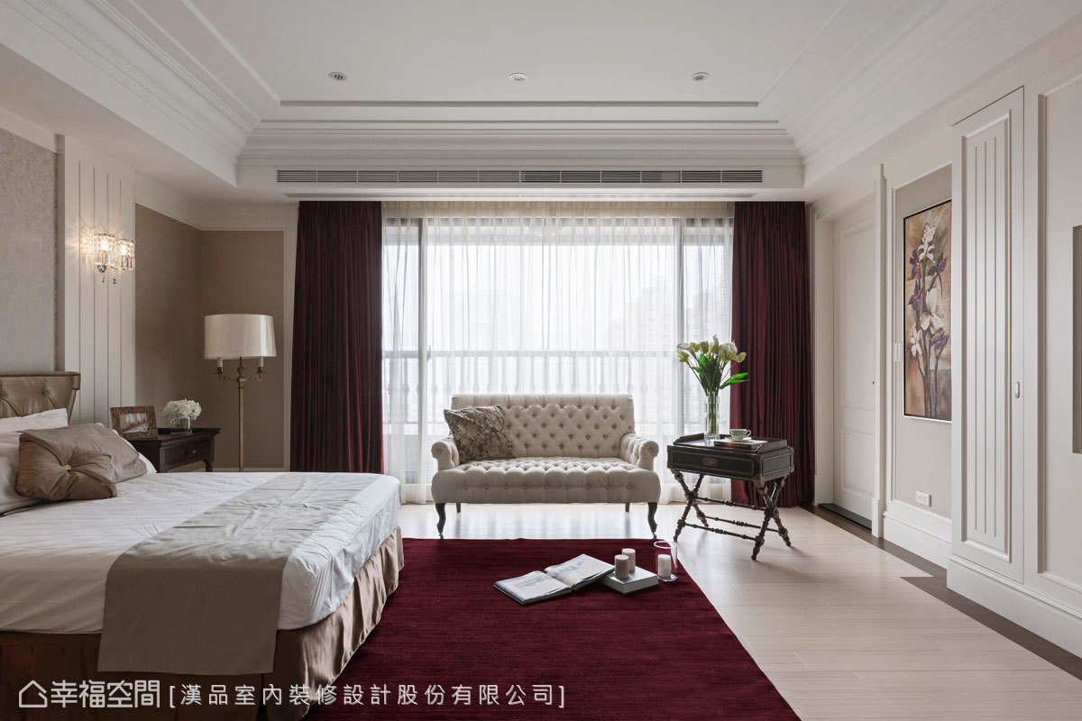 四房 简约 美式 收纳 卧室图片来自幸福空间在330平美式古典风格的分享