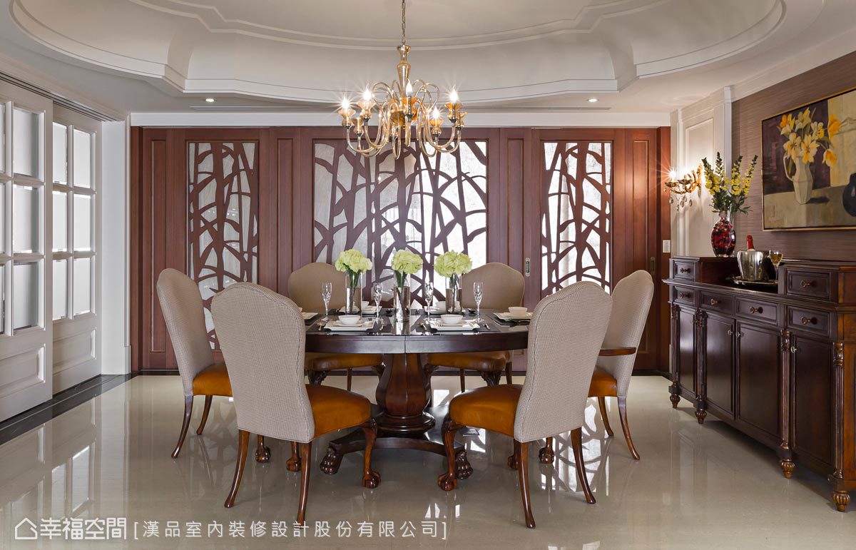 四房 简约 美式 收纳 餐厅图片来自幸福空间在330平美式古典风格的分享