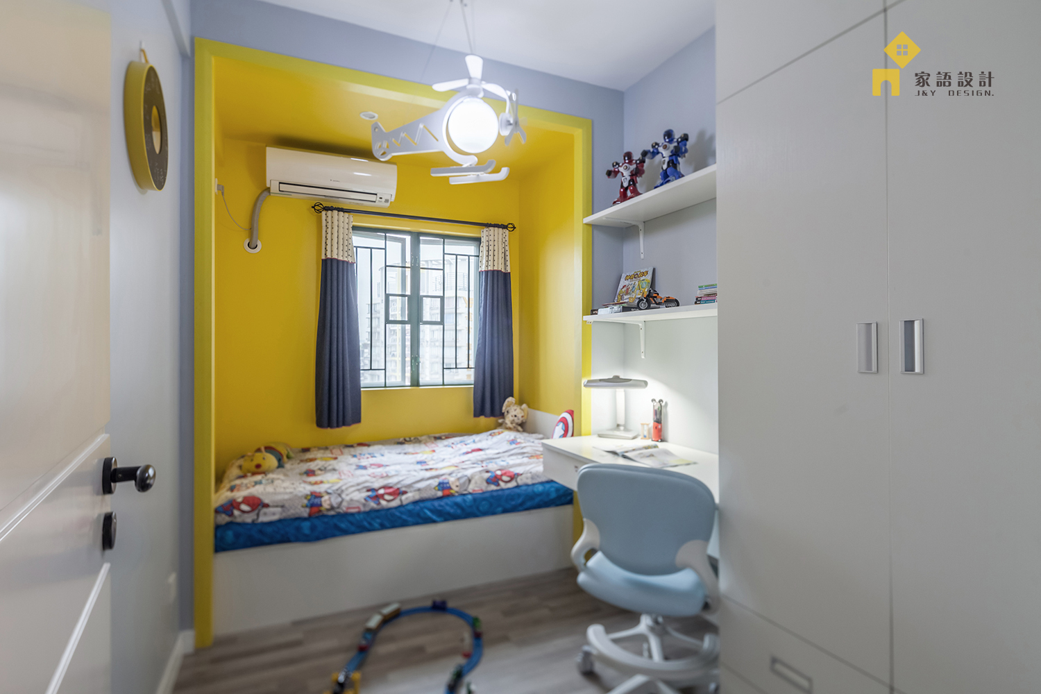 儿童房图片来自家语设计张海妮工作室在一所50°灰的家的分享