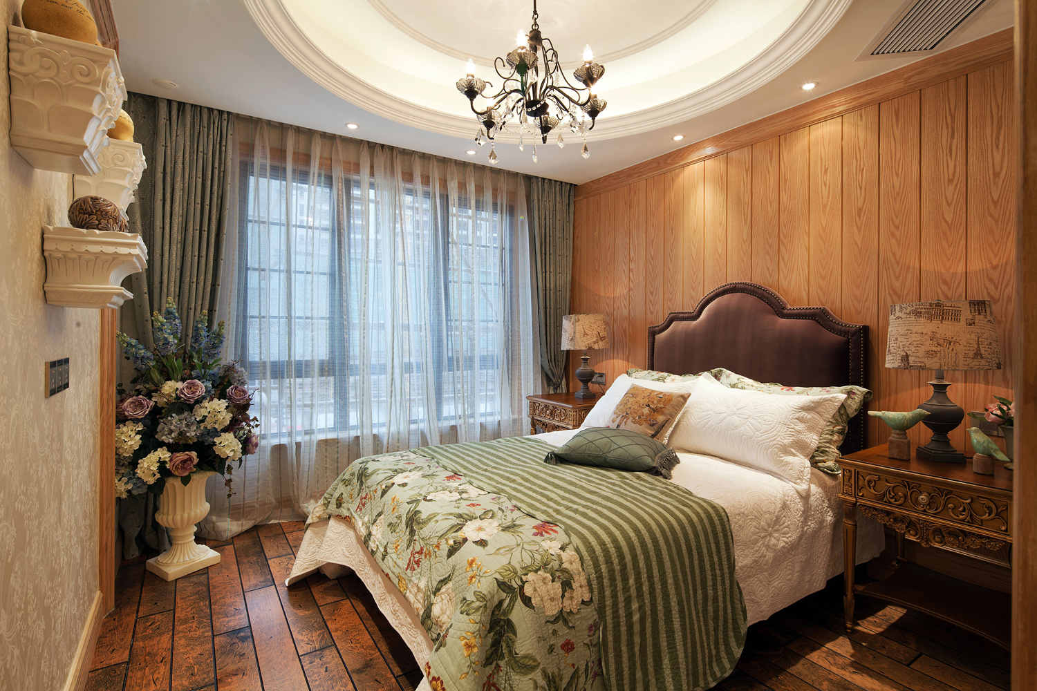 田园 地中海 平墅 收纳 卧室图片来自张勇高级室内设计师在西山意境地中海风格效果案例效果的分享