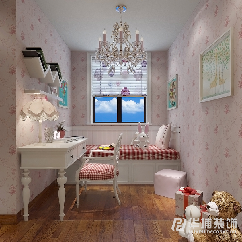 简约 二居 白领 80后 儿童房图片来自上海华埔装饰-laird在海珀兰轩89平现代简约风的分享