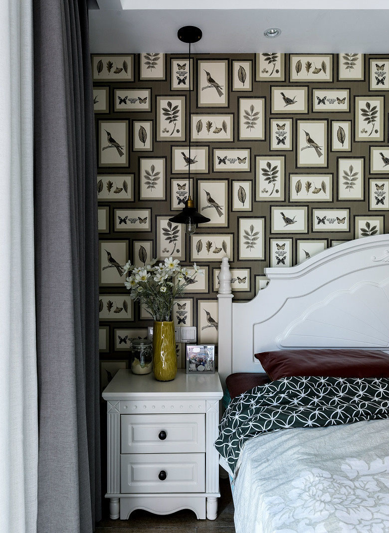 卧室图片来自家装大管家在硬朗素雅 87平工业风现代空间的分享