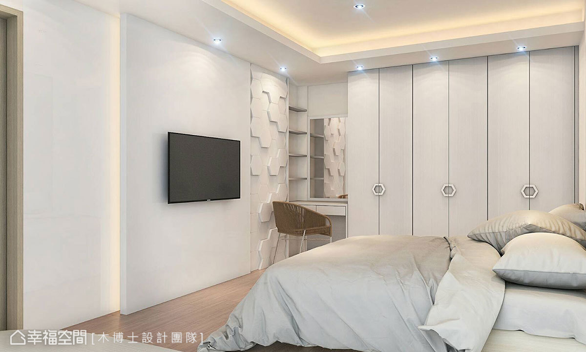 卧室图片来自幸福空间在市政北一路现代风格宅的分享