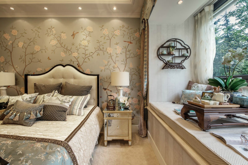 西郡兰庭 140平米 现代欧式 四室 卧室图片来自cdxblzs在西郡兰庭 140平米 现代欧式的分享