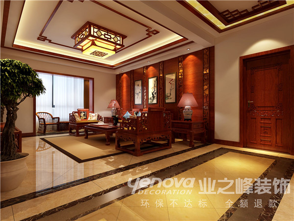 客厅图片来自太原业之峰诺华装饰杨丽茹在复古舒心的分享