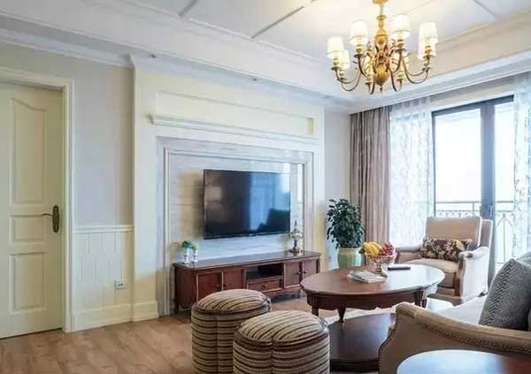 白领 客厅图片来自上海潮心装潢设计有限公司在华亭公寓135平美式乡村风格样间的分享