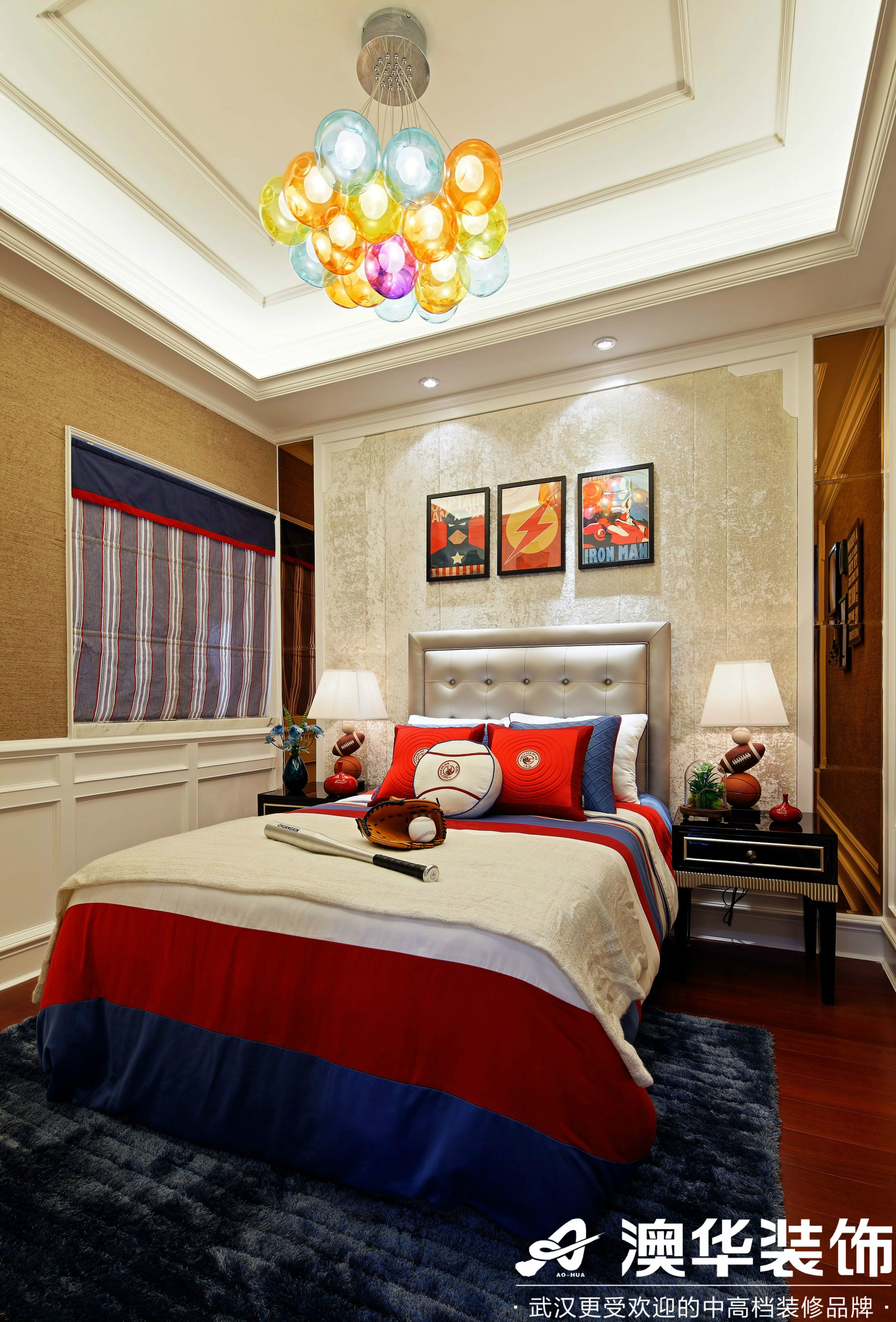 卧室图片来自澳华装饰有限公司在中建福地星城新古典风格的分享