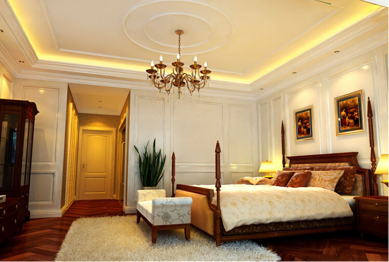 欧式 四局 西山华府 装修设计 卧室图片来自北京居然元洲装饰小尼在西山华府欧式风格 ，贵气居室的分享