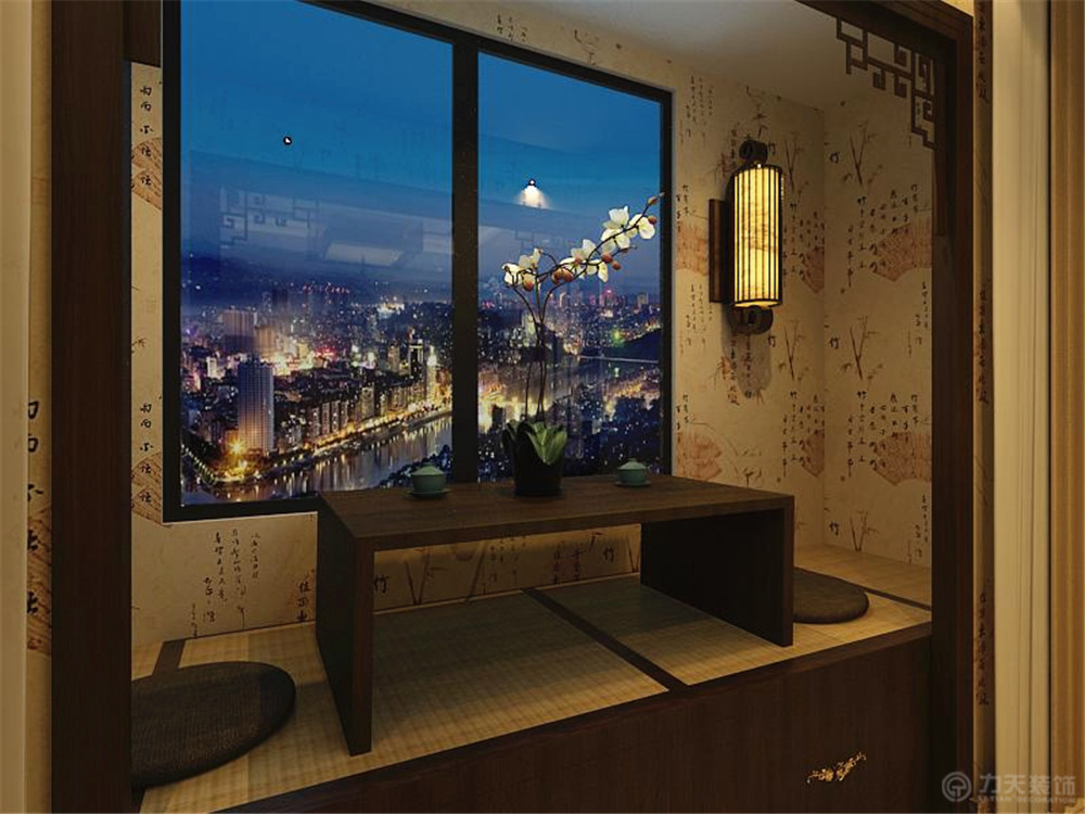 阳台图片来自阳光力天装饰在新中式式  首创城  84㎡的分享
