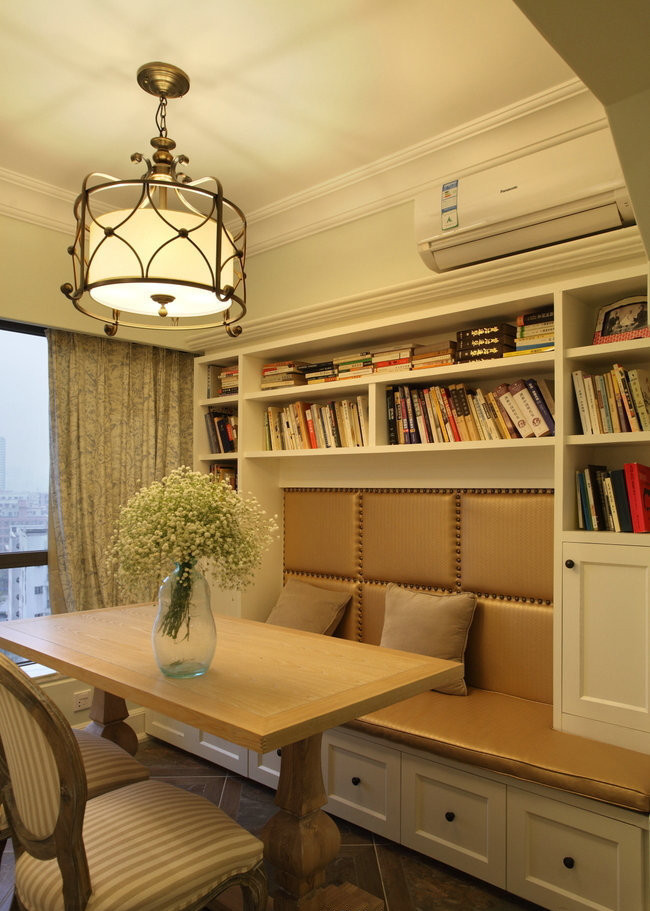 书房图片来自广州泥巴公社装饰小方在惬意美式休闲风两居室*宝岗大道的分享
