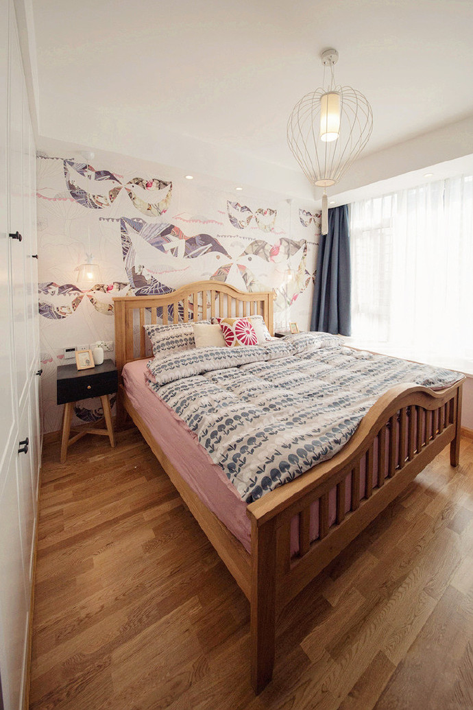 卧室图片来自广州泥巴公社装饰小方在原木生态家装的分享