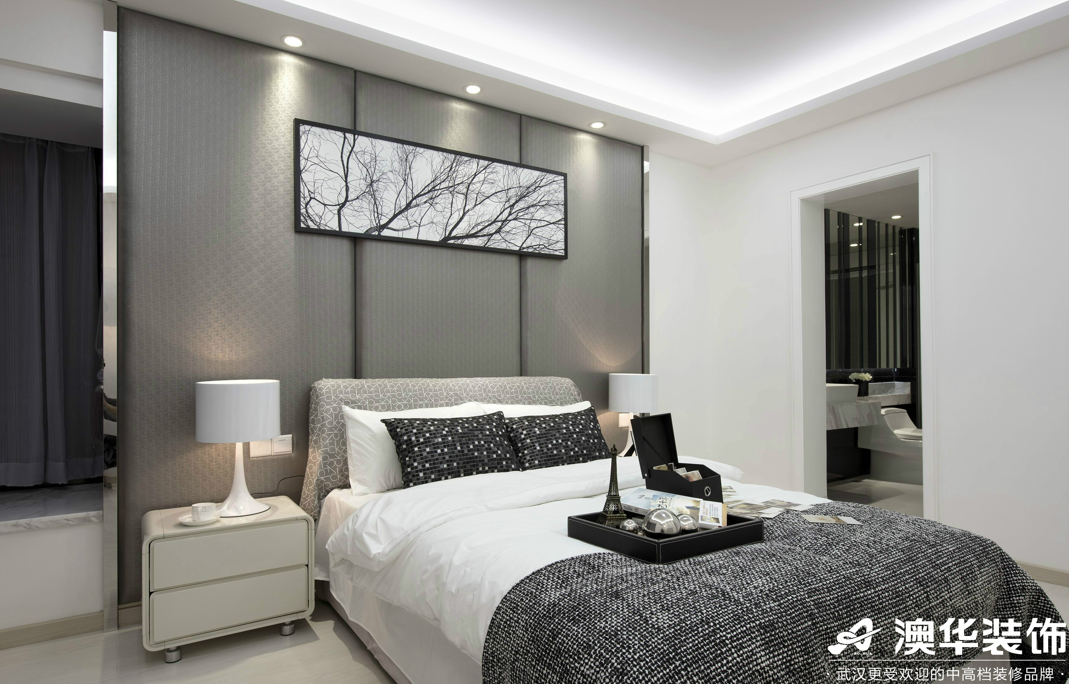 卧室图片来自澳华装饰有限公司在悦达新天地现代风格的分享