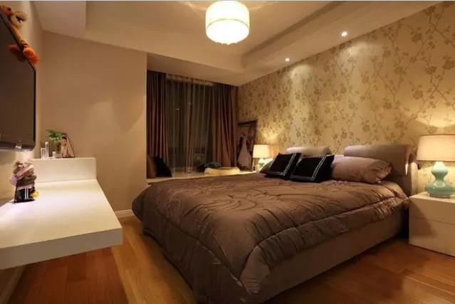简约 二居 旧房改造 卧室图片来自实创装饰上海公司在74㎡温馨小两居的分享