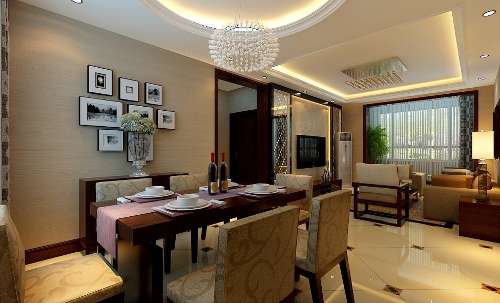 餐厅图片来自北京居然元洲装饰小尼在中建国际港90平米两居室简约风格的分享