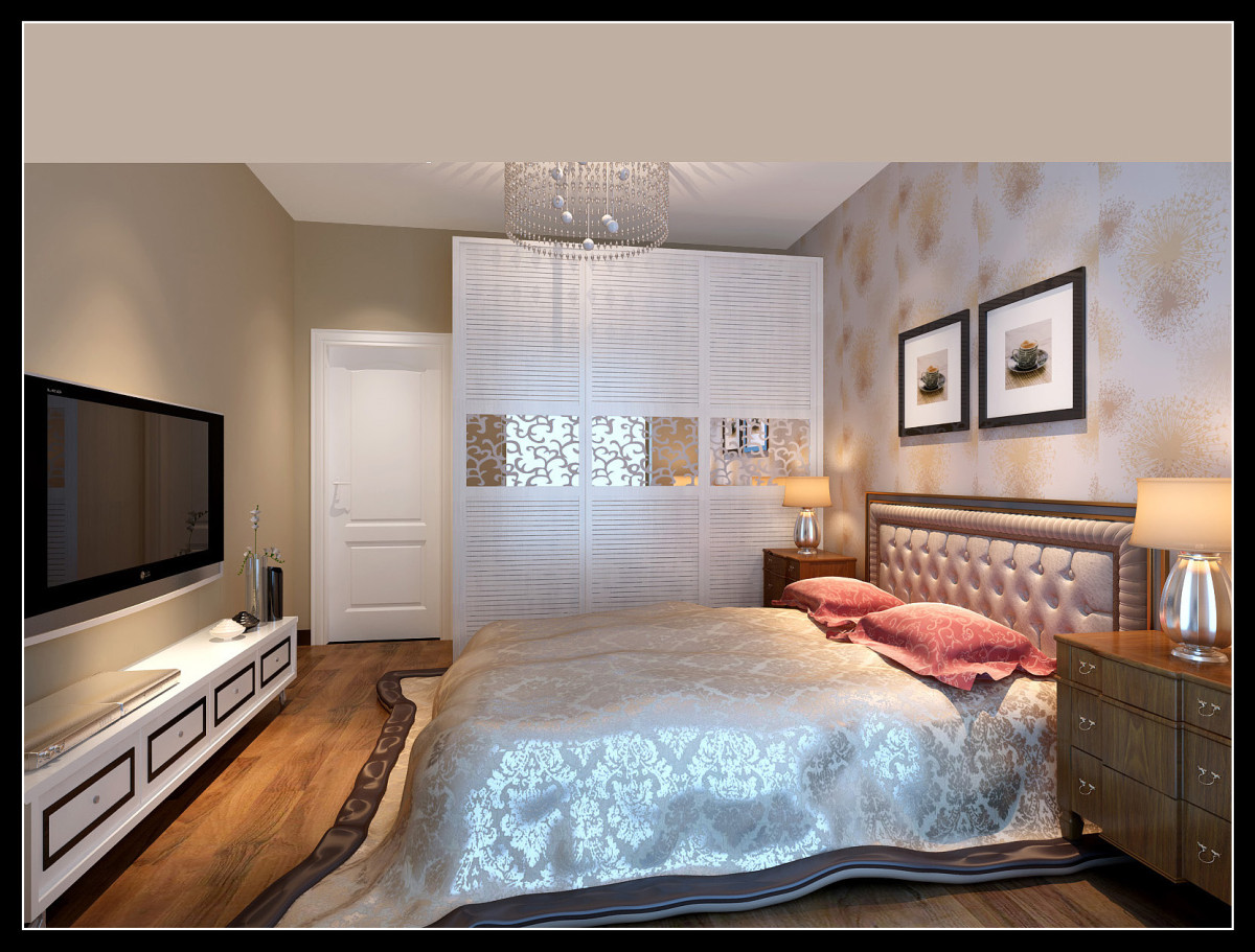 卧室图片来自北京居然元洲装饰小尼在中建国际港90平米两居室简约风格的分享