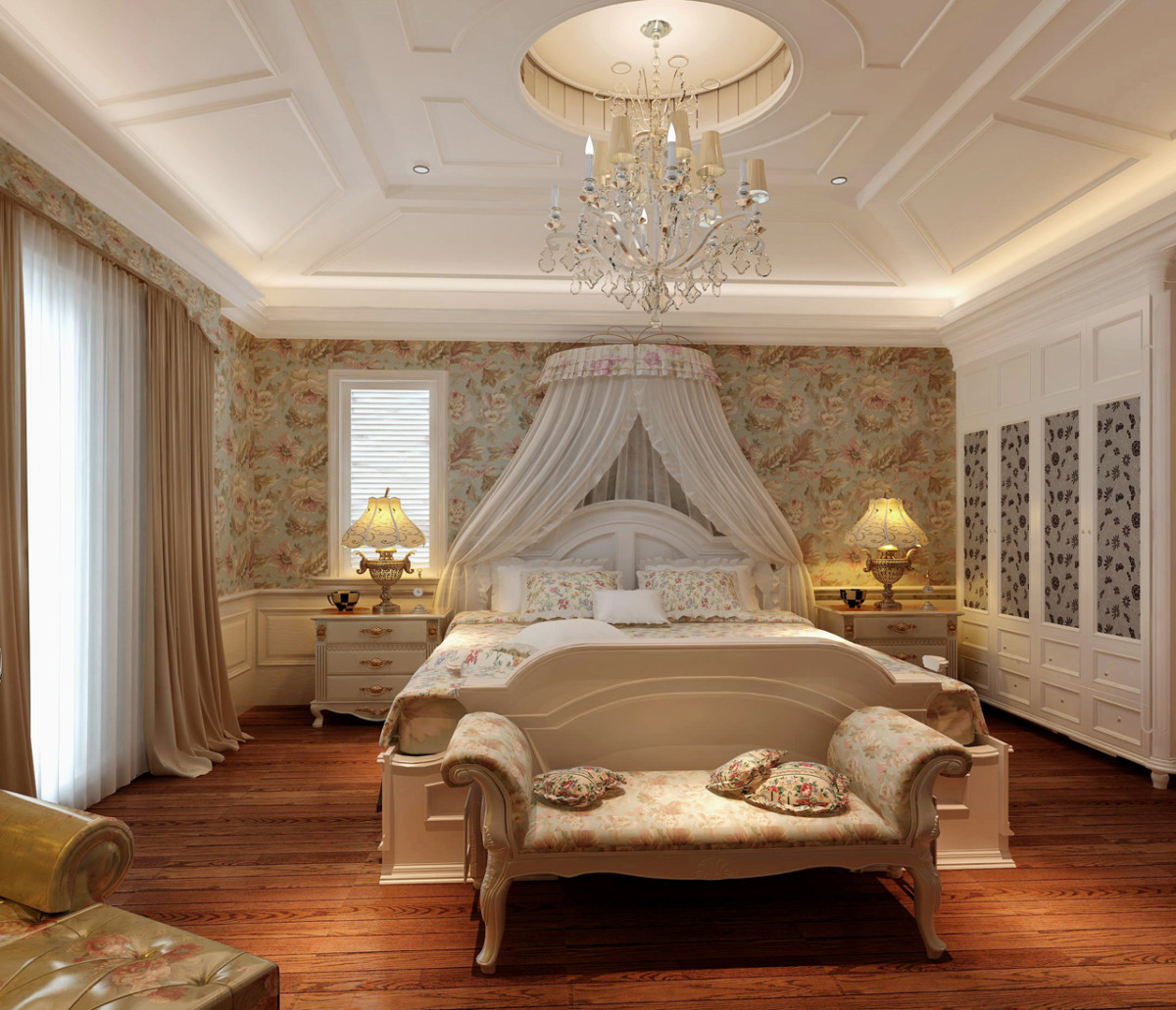 卧室图片来自北京居然元洲装饰小尼在蓝岸丽舍400平独栋别墅欧式风格的分享