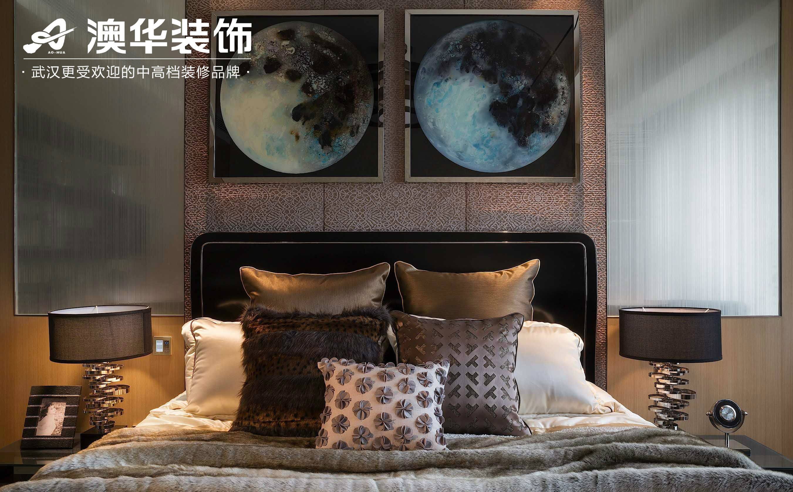 卧室图片来自澳华装饰有限公司在丰尚御龙湾现代风格的分享