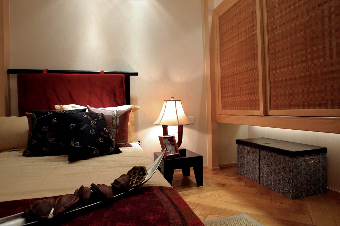 卧室图片来自澳华装饰有限公司在滨湖一号·东南亚风格的分享