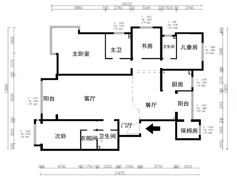 简约 四局 东方夏威夷 户型图图片来自业之峰装饰旗舰店在蓝色港湾-东方夏威夷的分享