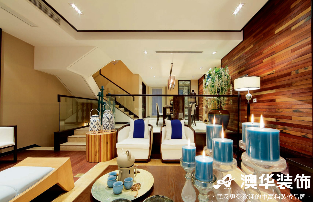 客厅图片来自澳华装饰有限公司在海悦天地·现代泰式的分享