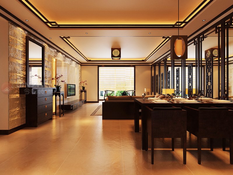 餐厅图片来自装家美在智诚御河骏景129平米-中式风格的分享