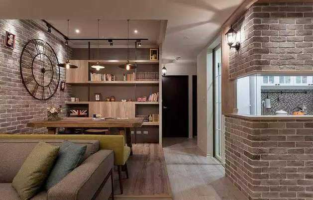 二居 旧房改造 客厅图片来自上海潮心装潢设计有限公司在92平7万半包两室两厅美式风格调的分享