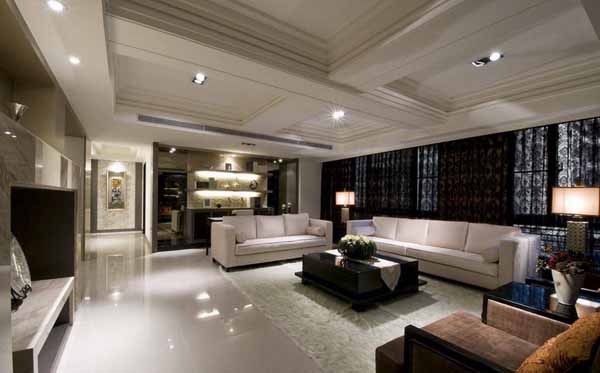 简约 三居 客厅图片来自上海潮心装潢设计有限公司在紫薇二村112平简约三居装修设计的分享