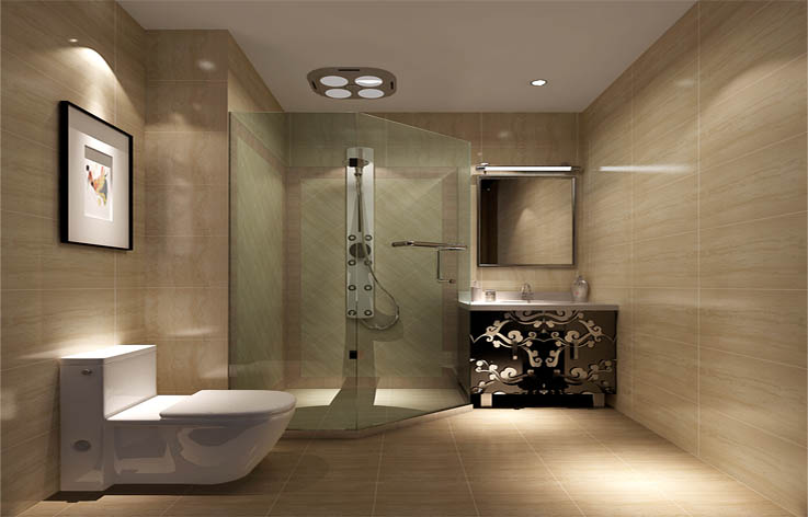 简约 二居 高度国际 设计 装修 卫生间图片来自张邯在高度国际-筑华年2的分享