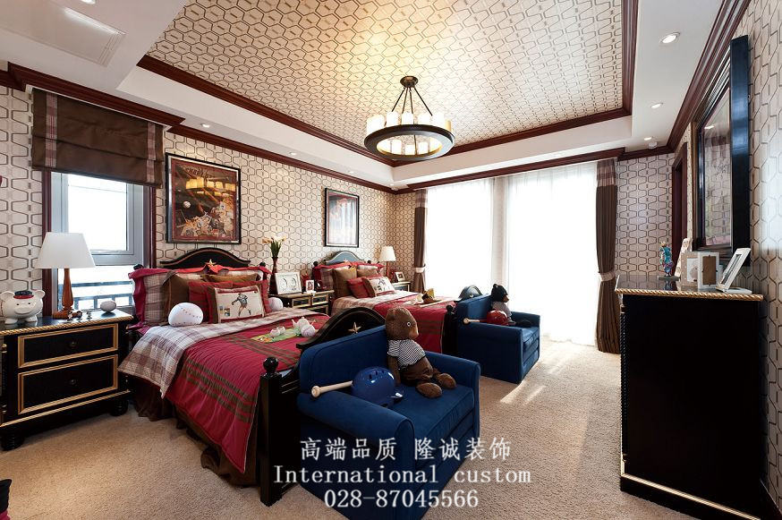 三居 美式 典雅 高贵 大气 装饰 卧室图片来自fy1831303388在彩叠园的分享