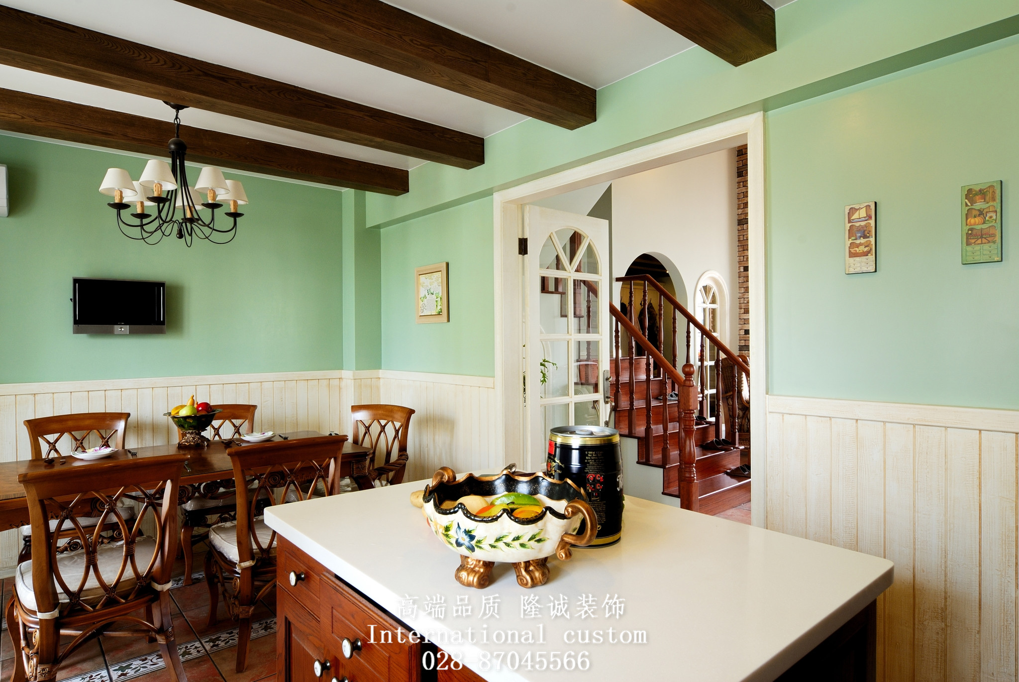田园 英式 温馨 舒适 复式 收纳 厨房图片来自fy1831303388在西贵堂的分享
