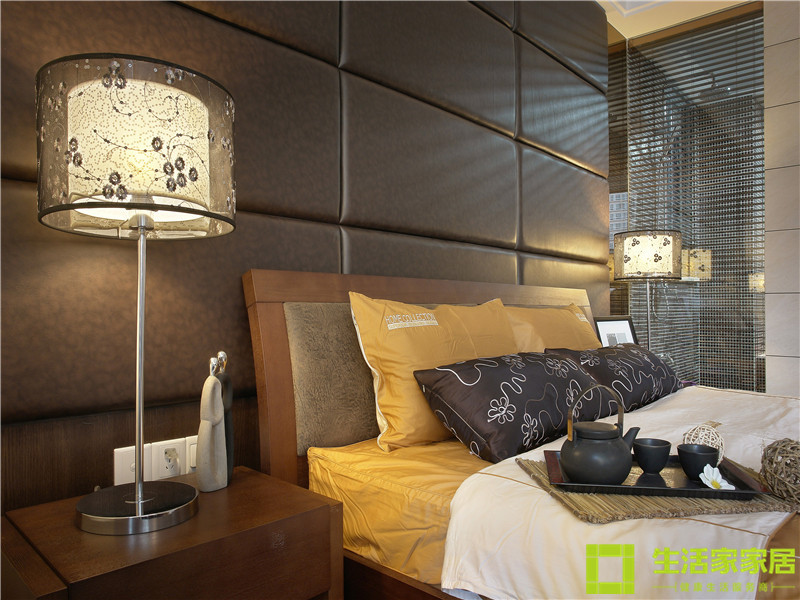 三居 小资 收纳 白领 生活家家居 中式风格 卧室图片来自天津生活家健康整体家装在海景文苑 中式的分享