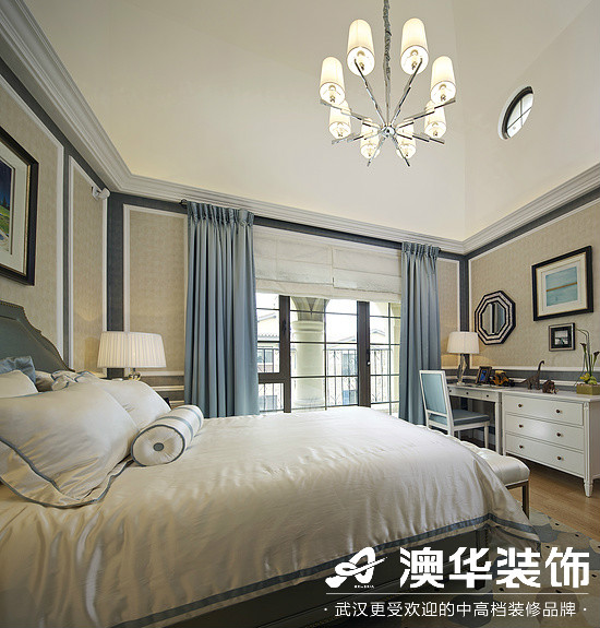卧室图片来自澳华装饰有限公司在华润中央公园·现代简约的分享