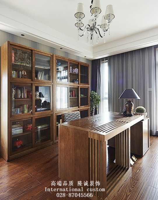 跃层 旧房改造 白领 收纳 80后 舒适 温馨 书房图片来自fy1831303388在桐梓林欧城的分享