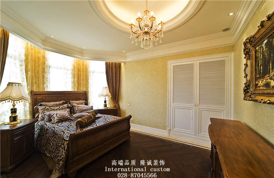 欧式 三居 白领 收纳 旧房改造 80后 小资 舒适 温馨 卧室图片来自fy1831303388在中粮祥云的分享