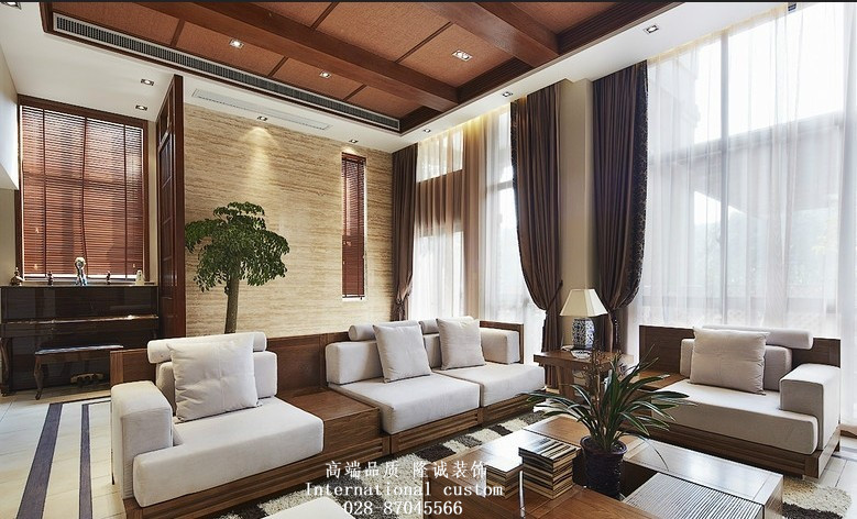 跃层 旧房改造 白领 收纳 80后 舒适 温馨 客厅图片来自fy1831303388在桐梓林欧城的分享
